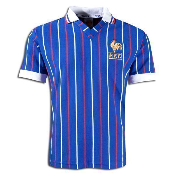 Ретро футболка Франция 1980s shirt