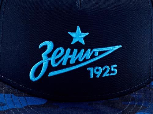 Бейсболка Зенит темно-синяя 10545