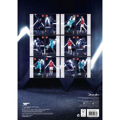 Календарь Арсенал Calendar 2019 А3