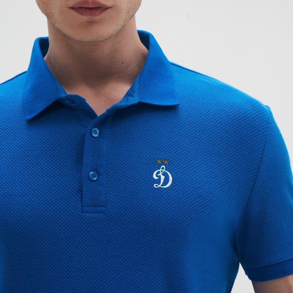 Футболка поло Динамо, цвет синий