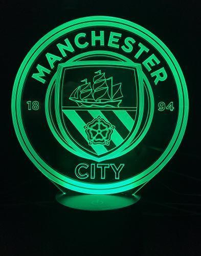 3D светильник Манчестер Сити