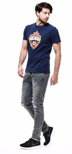 Футболка ЦСКА темно-синяя 137040