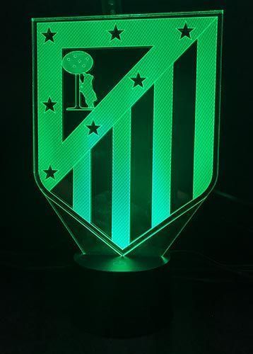 3D светильник Атлетико Мадрид