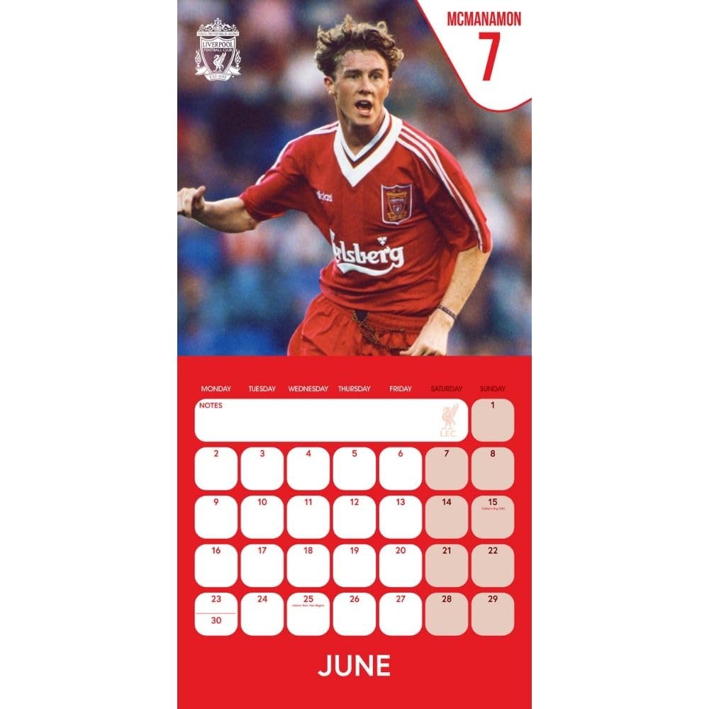 Календарь Ливерпуль Legends Square Calendar 2025