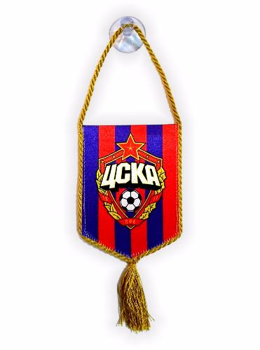 Вымпел ЦСКА 9х11 с присоской