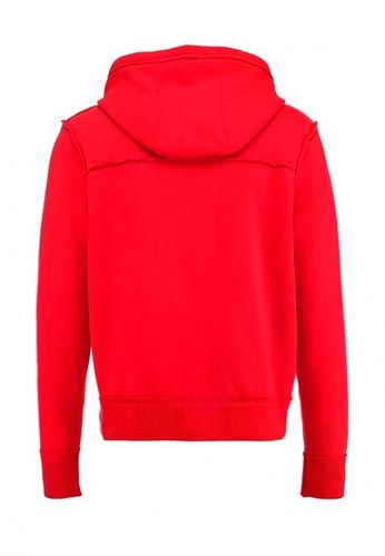 Толстовка с капюшоном на молнии CSKA 1911 красная 141730