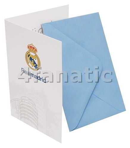 Открытка Реал Мадрид Birthday Card SB