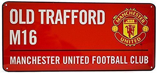 Табличка Манчестер Юнайтед Colour Street Sign