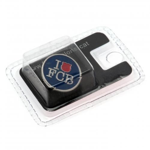 Значок Барселона Badge I Love FCB