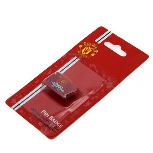 Значок Манчестер Юнайтед Badge Double Champions