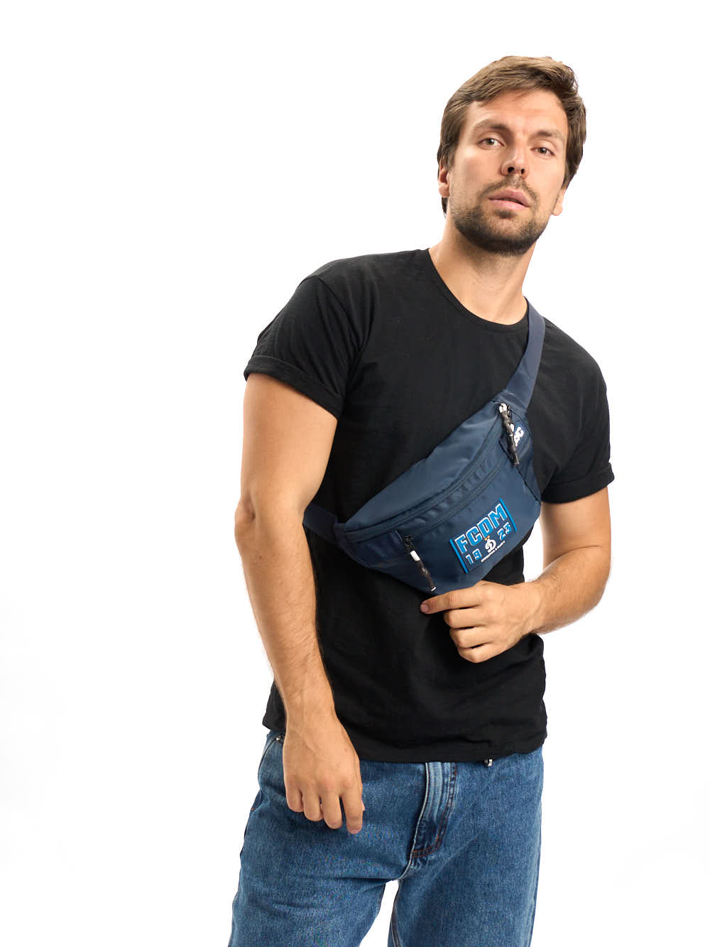 Сумка на пояс Динамо 60267 синяя Сумка на пояс Динамо 60267 синяя