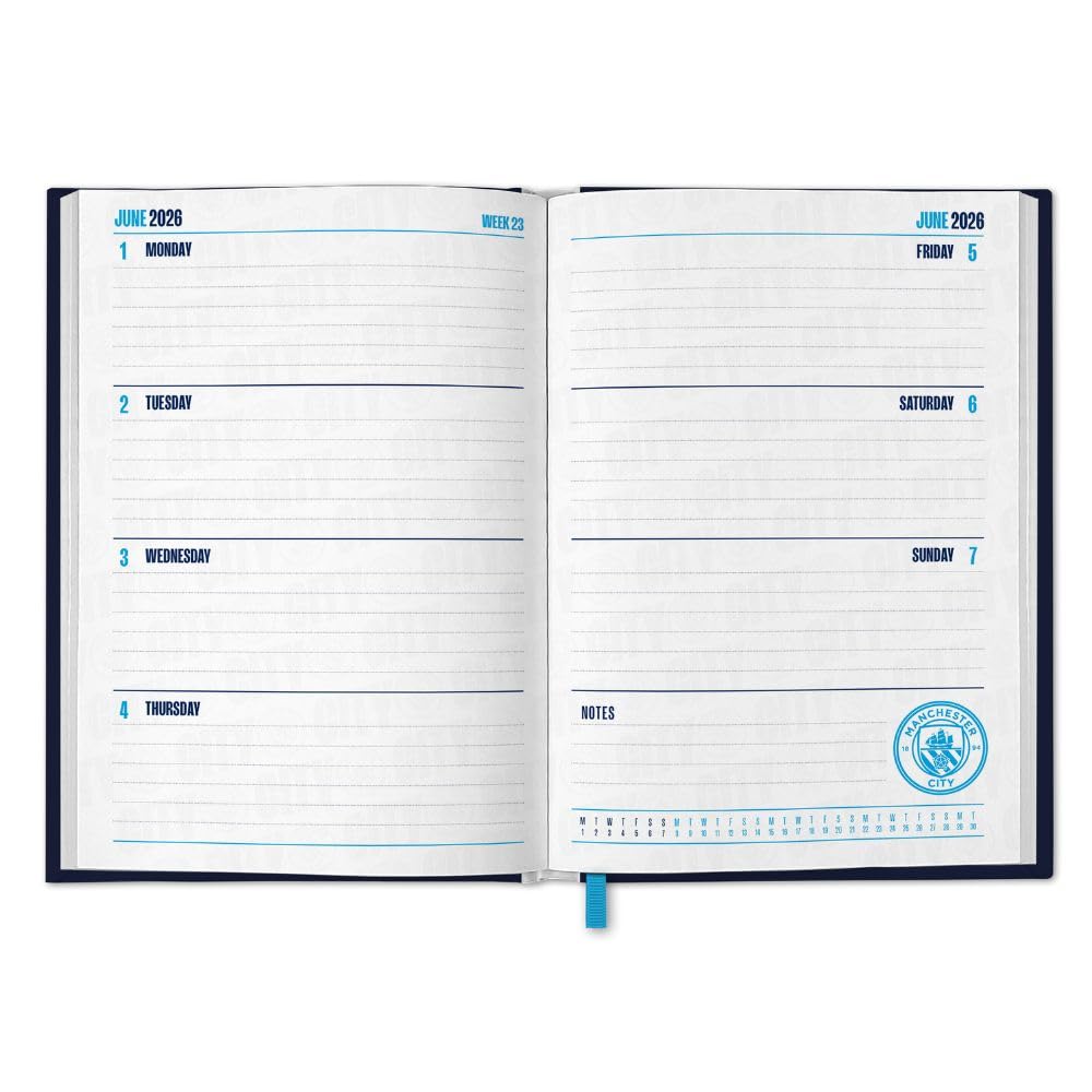 Календарь и ежедневник Манчестер Сити Calendar & Diary Musical Gift Box 2026