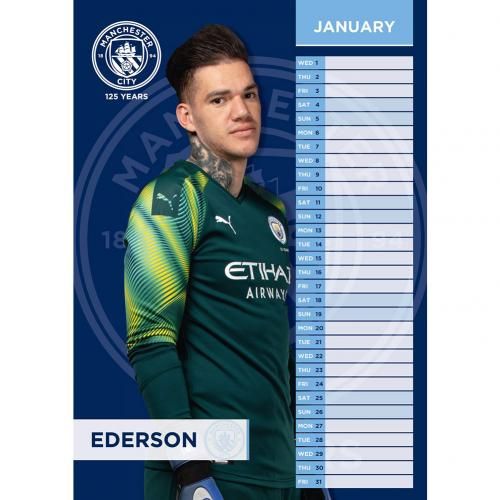 Календарь Манчестер Сити Calendar 2020 Календарь Манчестер Сити Calendar 2020