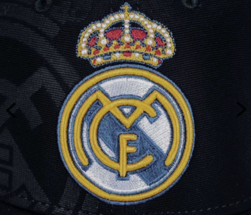 Бейсболка Реал Мадрид детская BLACK JUNIOR