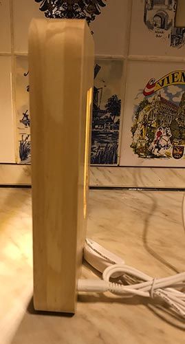 3D светильник (дерево) Ювентус