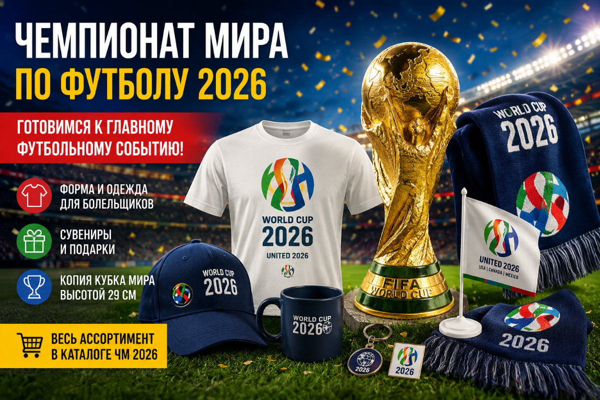 ⚽ Чемпионат мира по футболу 2026: как подготовиться болельщику и что купить заранее