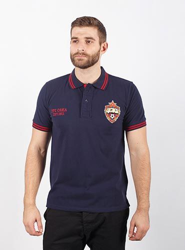 Поло CSKA est.1911 цвет синий
