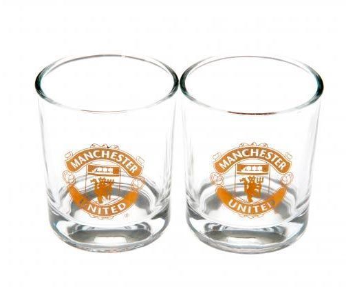Стаканы для виски Манчестер Юнайтед 2pk Whiskey Glass Set