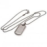   Framed Dog Tag & Chain