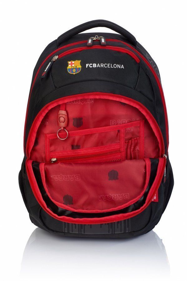 Рюкзак Барселона, черно-красный FC-239