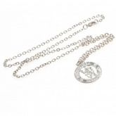�������� ����� Silver Plated Pendant & Chain CR