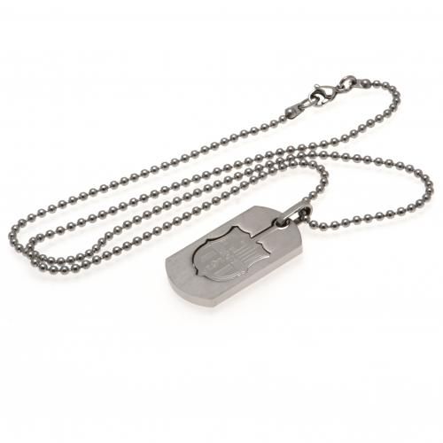 Подвеска Барселона Dog Tag & Chain CO