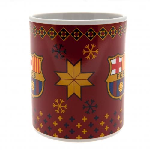 Кружка Барселона Christmas Mug
