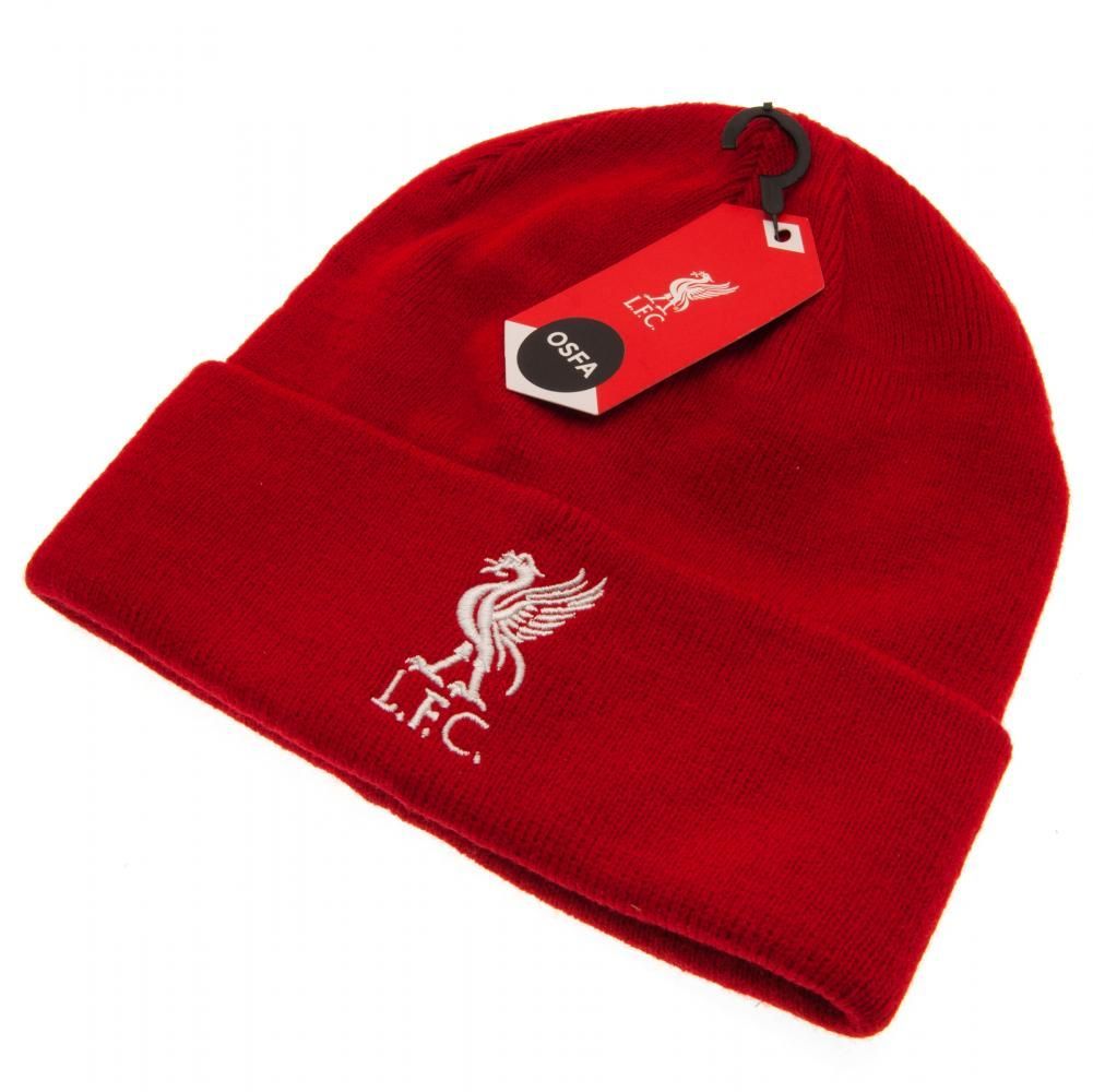 Шапка Ливерпуль Red Cuff Beanie