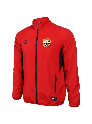 Куртка ЦСКА детская спортивная легкая UMBRO красная 430218