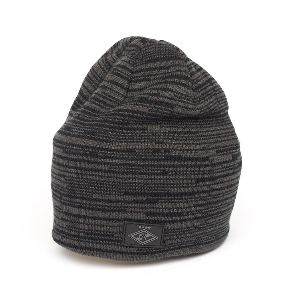 Шапка Спартак черно-серая 00144