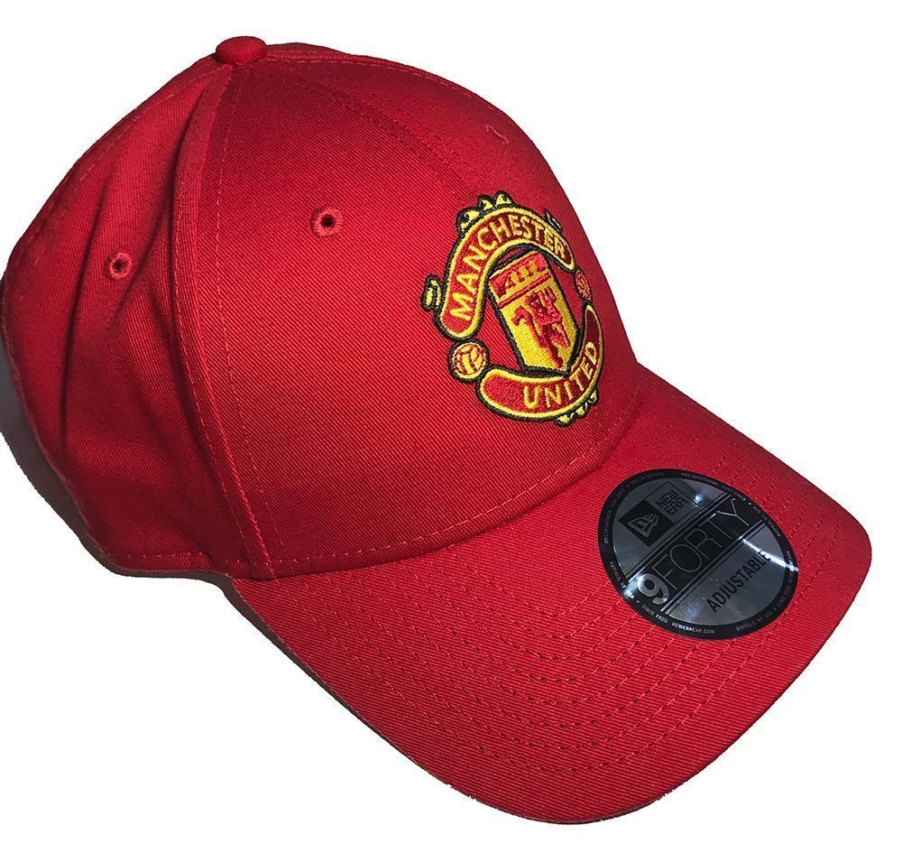 Бейсболка Манчестер Юнайтед New Era 9Forty красная