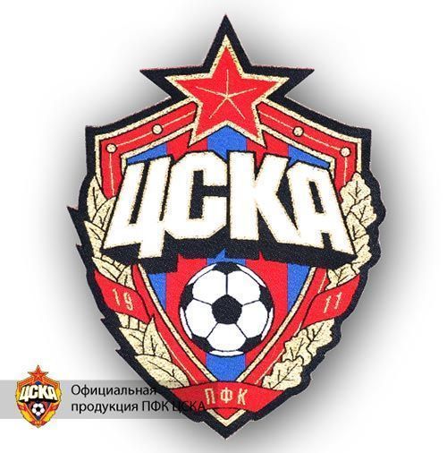 Термонашивка ЦСКА "Эмблема" 110 мм