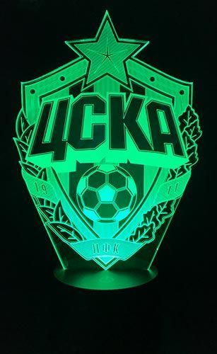 3D светильник ЦСКА