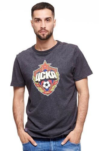 Футболка ЦСКА 140010 серая