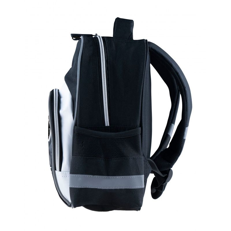 Детский рюкзак Реал Мадрид, черно-белый RM-213