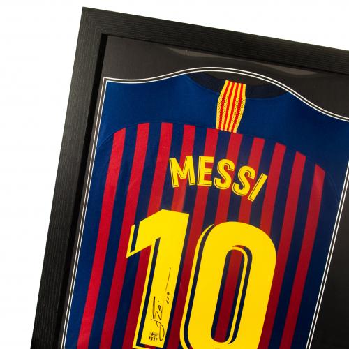 Футболка с автографом Лионеля Месси Messi Signed Shirt (Framed)