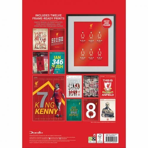 Календарь Ливерпуль Deluxe Calendar 2021