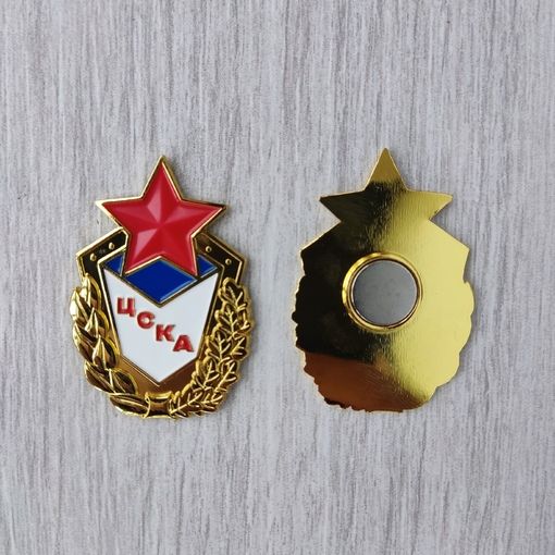 Магнит Общество ЦСКА 60мм
