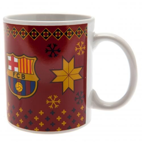 Кружка Барселона Christmas Mug