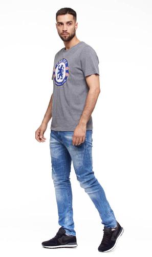 Футболка Челси 08750 серая Футболка Челси 08750 серая