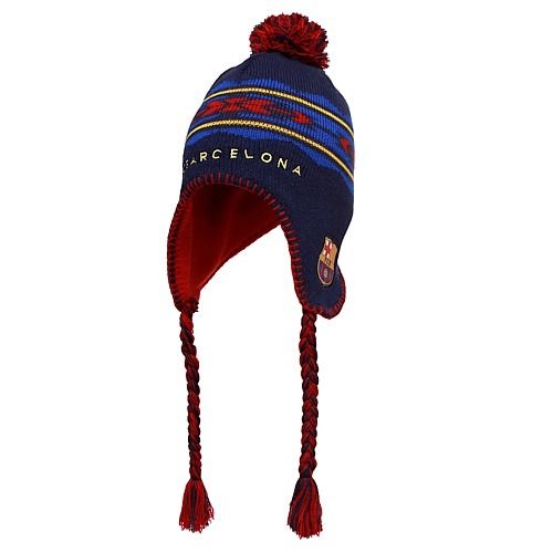 Подростковая шапка-ушанка Барселона Knitted Hat RBL JUNIOR