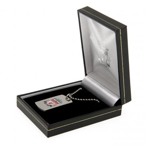   Colour Crest Dog Tag & Chain