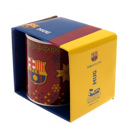 Кружка Барселона Christmas Mug