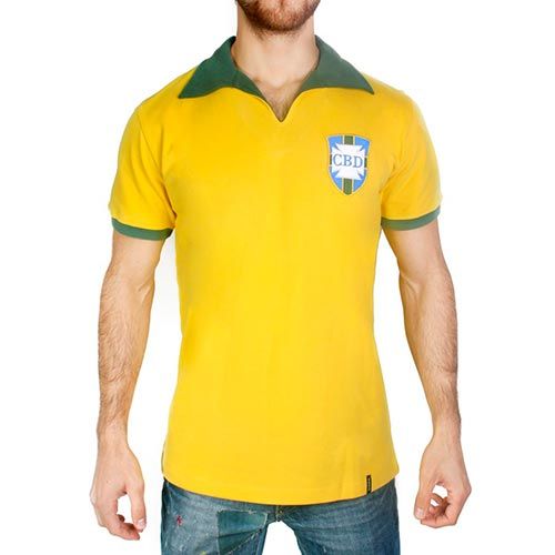 Ретро футболка Бразилия Brazil 1960's Pele