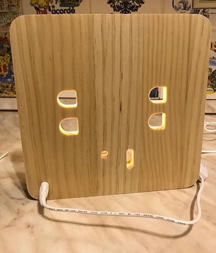 3D светильник (дерево) Боруссия 3D светильник (дерево) Боруссия