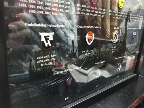 Набор значков "Чемпионы Исландии"