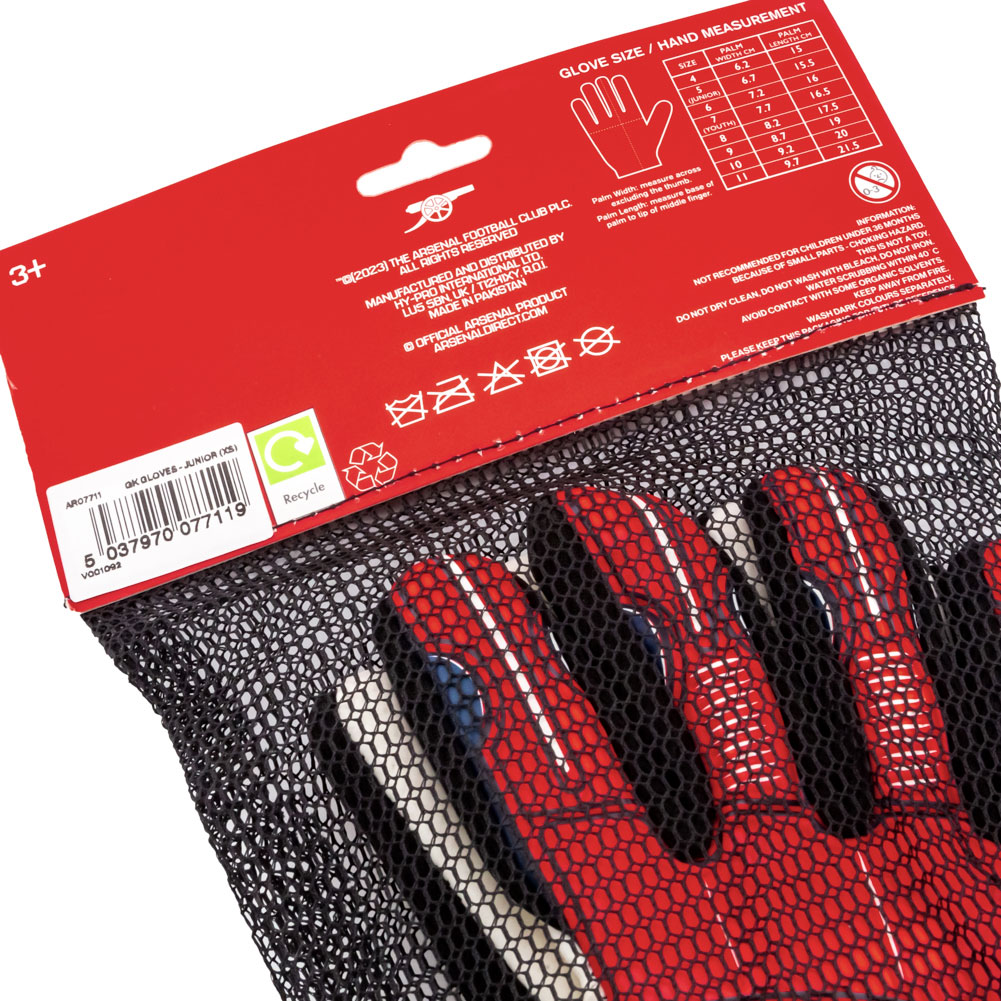 Вратарские перчатки Арсенал детские Goalkeeper Gloves Kids DT, 7-9 лет Вратарские перчатки Арсенал детские Goalkeeper Gloves Kids DT, 7-9 лет