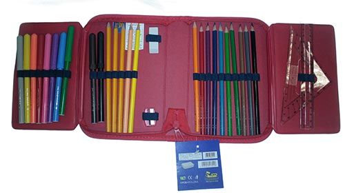 Пенал Барселона Double Filled Pencil Case BST