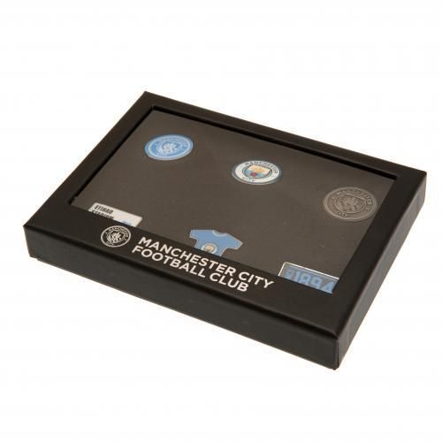 Набор значков Манчестер Сити 6 Piece Badge Set