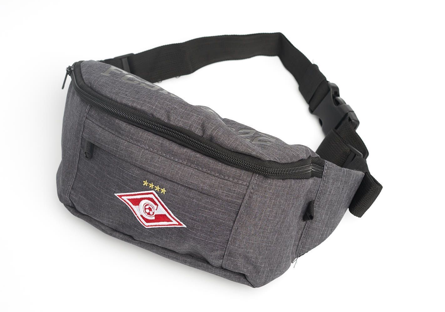 Сумка на пояс Спартак 54045 серая